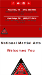 Mobile Screenshot of nationalmartialartstn.com